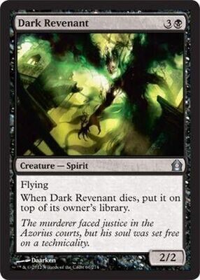 Dark Revenant 61/274-Return to Ravnica Singles  (Español)