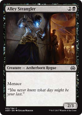Alley Strangler 052/184 - Aether Revolt Singles (Español)
