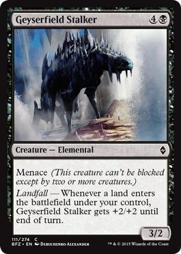 Geyserfield Stalker 111/274
Battle for Zendikar Singles