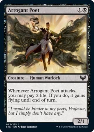 Arrogant Poet 063/275 Strixhaven: School of Mages Singles