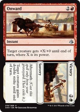 Onward // Victory 218/269 Amonkhet Singles  (Español)