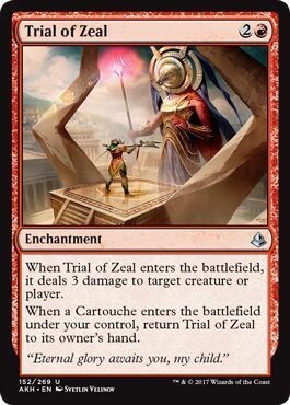 Trial of Zeal 152/269
Amonkhet Singles (Español)