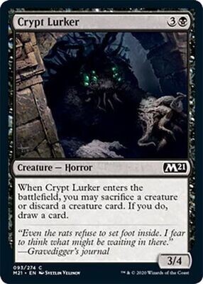 Crypt Lurker 093/274 Magic 2021 (M21) Singles