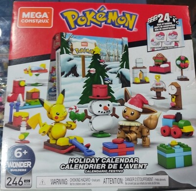SJ Mega construx Pokemon Holiday Calendar Nuevo