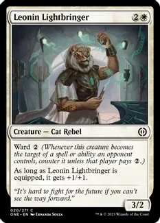 Leonin Lightbringer - Phyrexia: All Will Be One (ONE)
Phyrexia: All Will Be One Foil