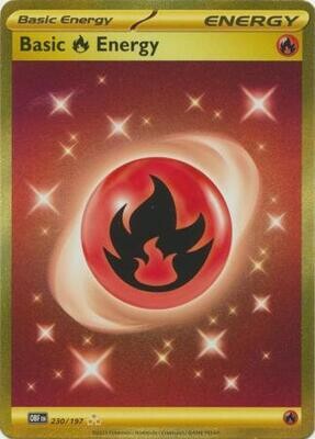 MY01 Fire Energy - 230/197 - Gold Secret Rare
Obsidian Flames Singles