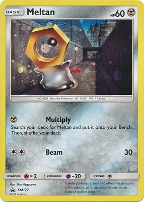 Meltan - SM177 - Holo Promo
Pokemon Sun &amp; Moon Promos