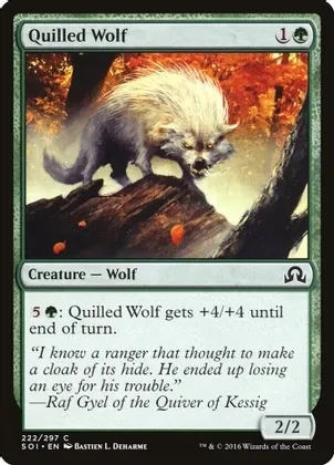Quilled Wolf 222/297 - Shadows over Innistrad (SOI)