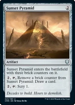 Sunset Pyramid - Commander Legends (CMR)
Commander Legends *Espanol*