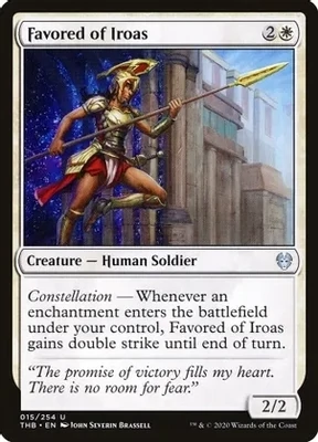 Favored of Iroas - Theros Beyond Death (THB)
Theros Beyond Death