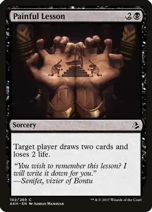 Painful Lesson 102/269 - Amonkhet (AKH)