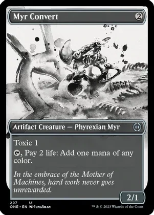 Myr Convert (Showcase) - Phyrexia: All Will Be One (ONE)
Phyrexia: All Will Be One