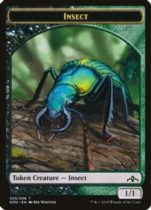 Insect Token - Guilds of Ravnica (GRN) Guilds of Ravnica