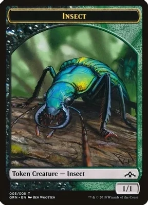 Insect Token - Guilds of Ravnica (GRN) Guilds of Ravnica