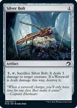 Silver Bolt - Innistrad: Midnight Hunt (MID)
Innistrad: Midnight Hunt Foil