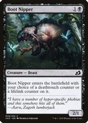 Boot Nipper - Ikoria: Lair of Behemoths (IKO)
Ikoria: Lair of Behemoths *Espanol*
