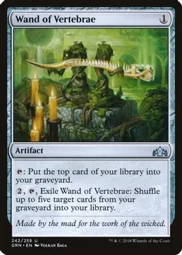Wand of Vertebrae 242/259 - Guilds of Ravnica (GRN)