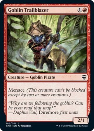 Goblin Trailblazer 182/361
Commander Legends Singles (Español)