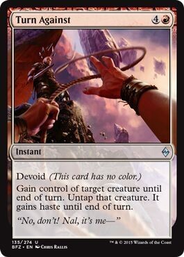 Turn Against 135/274 - Battle for Zendikar Singles  (Español)