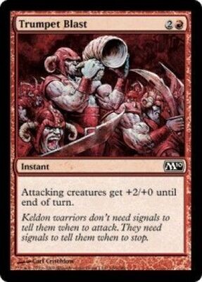 Trumpet Blast 160/249 - Magic 2010 (M10) Singles