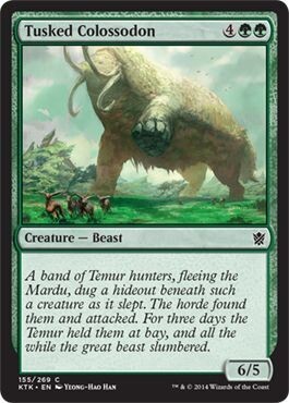 Tusked Colossodon 155/269 - Khans of Tarkir Singles