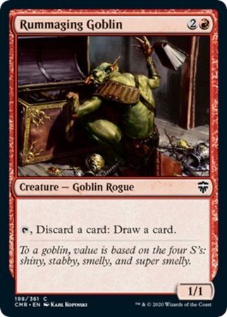 Rummaging Goblin 198/361 -  Commander Legends Singles