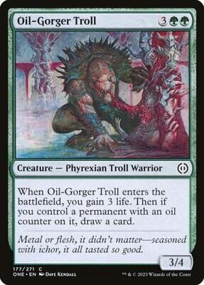 Oil-Gorger Troll 177/271 Phyrexia All Will Be One Singles