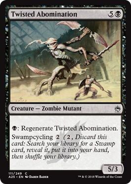 Twisted Abomination 111/249 - Masters 25 Singles