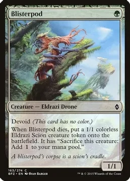 Blisterpod 163/274 - Battle for Zendikar (BFZ) (Español)