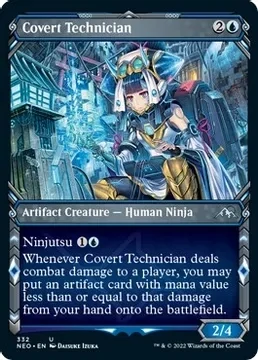 SH Covert Technician (Showcase) - Kamigawa: Neon Dynasty (NEO)
Kamigawa: Neon Dynasty Foil