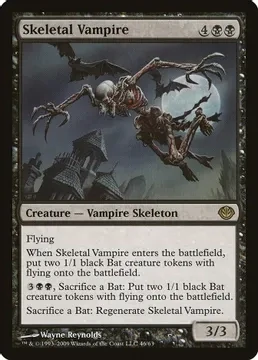 Skeletal Vampire - Duel Decks: Garruk vs. Liliana (DDD)
Duel Decks: Garruk vs. Liliana