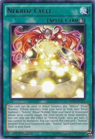 SH Nekroz Cycle - MP15-EN231 - Rare 1st Edition
Yu-Gi-Oh! 2015 Mega-Tins [MP15]