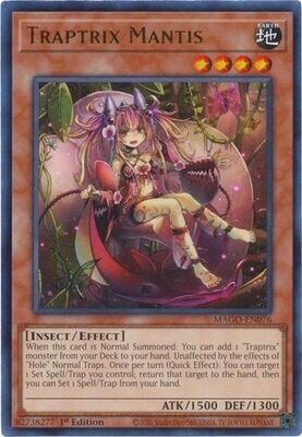 SH Traptrix Mantis - MAGO-EN076 - Rare 1st Edition
Maximum Gold 1st Edition Singles