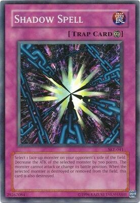 Shadow Spell - SKE-041 - Super Rare Unlimited Starter Deck: Kaiba Evolution [SKE] Unlimited Singles