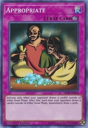 Appropriate - MYFI-EN058 - Super Rare 1st Edition Mystic Fighters Singles