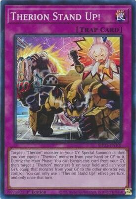 Therion Stand Up! - MP23-EN101 - Super Rare 1st Edition
Mega Tin 2023 Dueling Heroes Singles