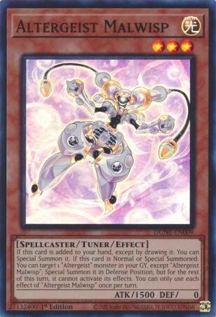 SH Altergeist Malwisp - DUNE-EN009 - Super Rare 1st Edition
Duelist Nexus 1st Edition Singles
