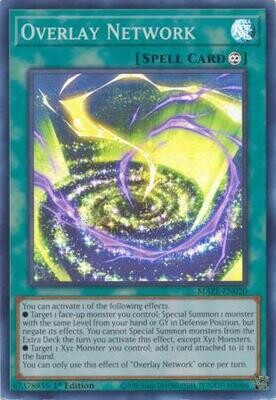 GA Overlay Network - MAZE-EN020 - Super Rare 1st Edition
Maze of Memories 1st Edition Singles