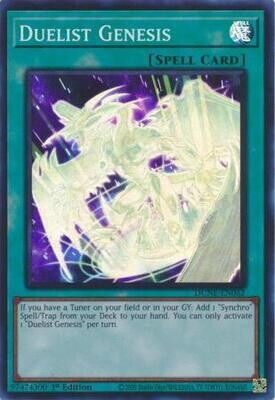 Duelist Genesis - DUNE-EN062 - Super Rare 1st Edition Duelist Nexus 1st Edition Singles (espanol)