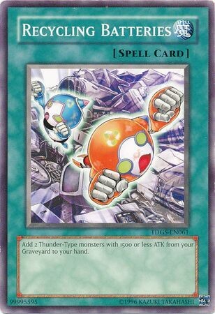 Recycling Batteries - TDGS-EN061 - Common Unlimited The Duelist Genesis [TDGS] Unlimited Singles