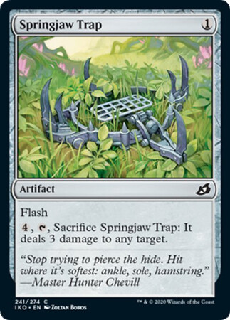 Springjaw Trap 241/274 Ikoria: Lair of Behemoths Singles