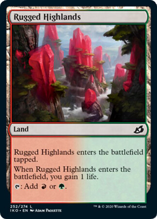Rugged Highlands 252/274 Ikoria: Lair of Behemoths Singles