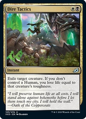 Dire Tactics 183/274 - Ikoria: Lair of Behemoths Singles (Español)