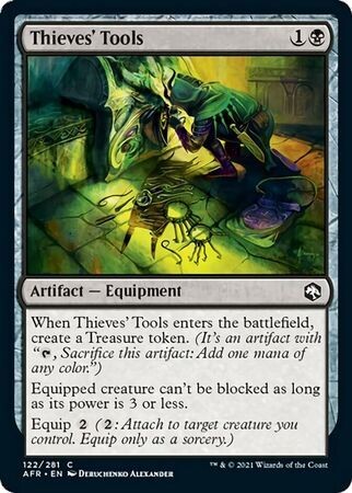 Thieves&#39; Tools 122/281 - Adventures in the Forgotten Realms Singles (Español)