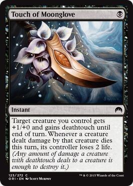 Touch of Moonglove 123/272 Magic Origins Singles (Español)
