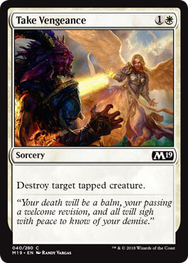 Take Vengeance 040/280 Magic 2019 (M19) Singles