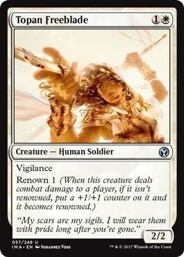Topan Freeblade 037/249
Iconic Masters Singles