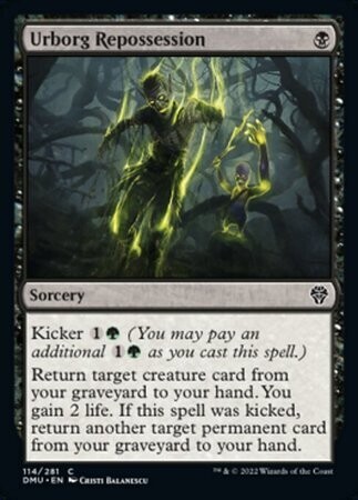 Urborg Repossession 114/281 Dominaria United Singles