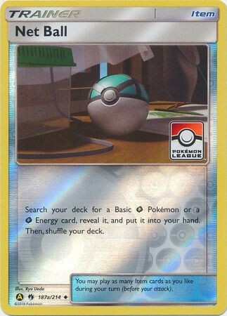 Net Ball - 187a/214 - League Promo
Pokemon Championship/League/Organized Play Promos