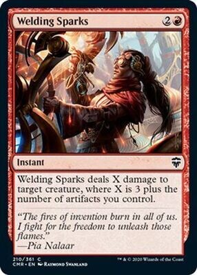 Welding Sparks 210/361 - Commander Legends Singles (Español)